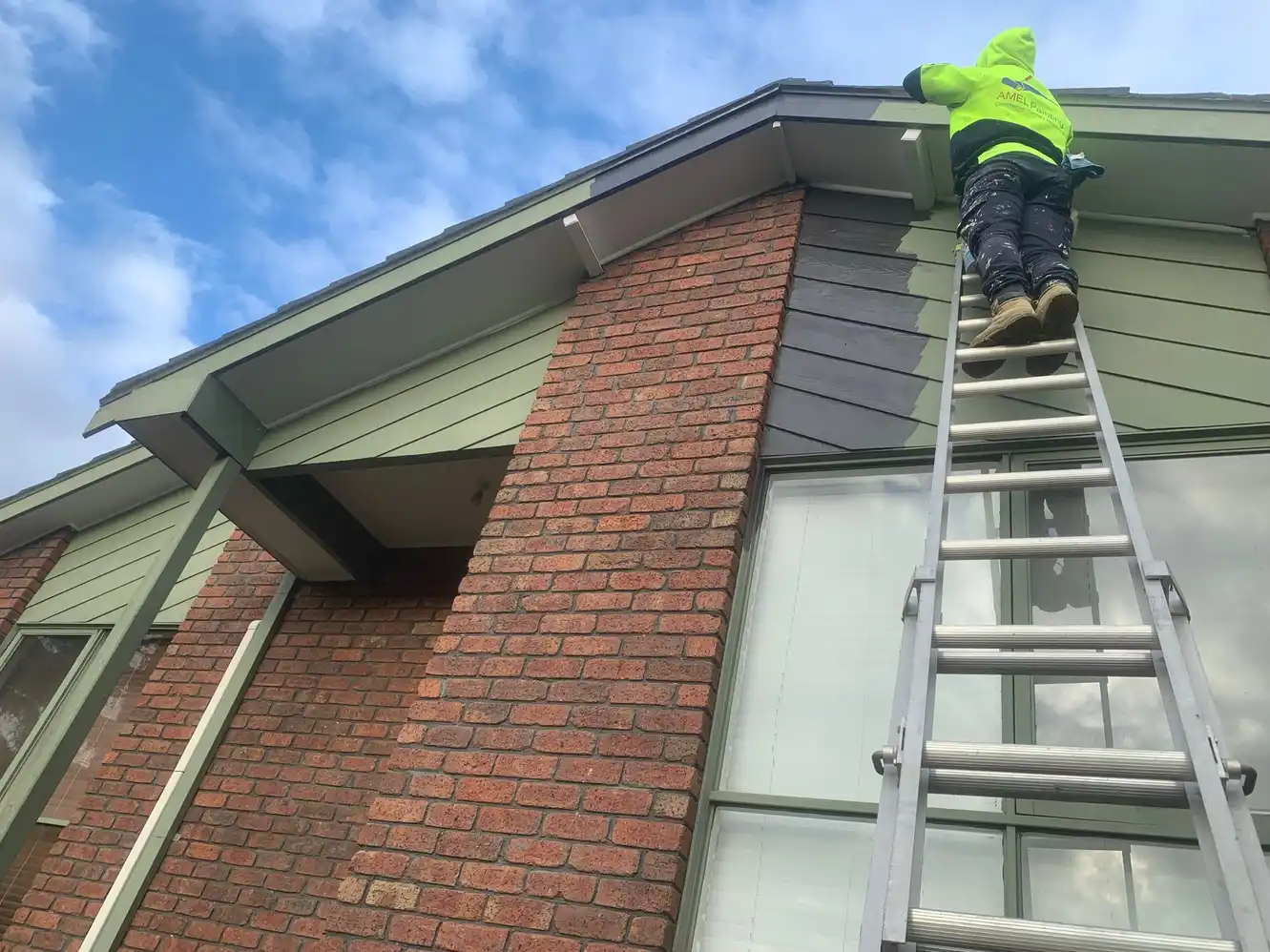 Finished garage floor