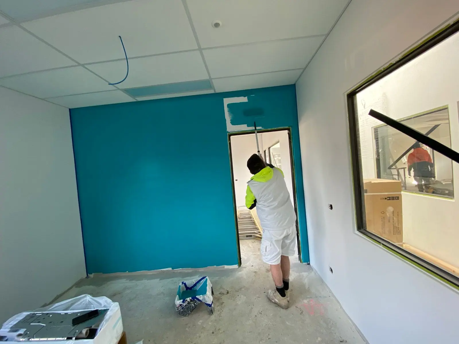 Interior trim repaint