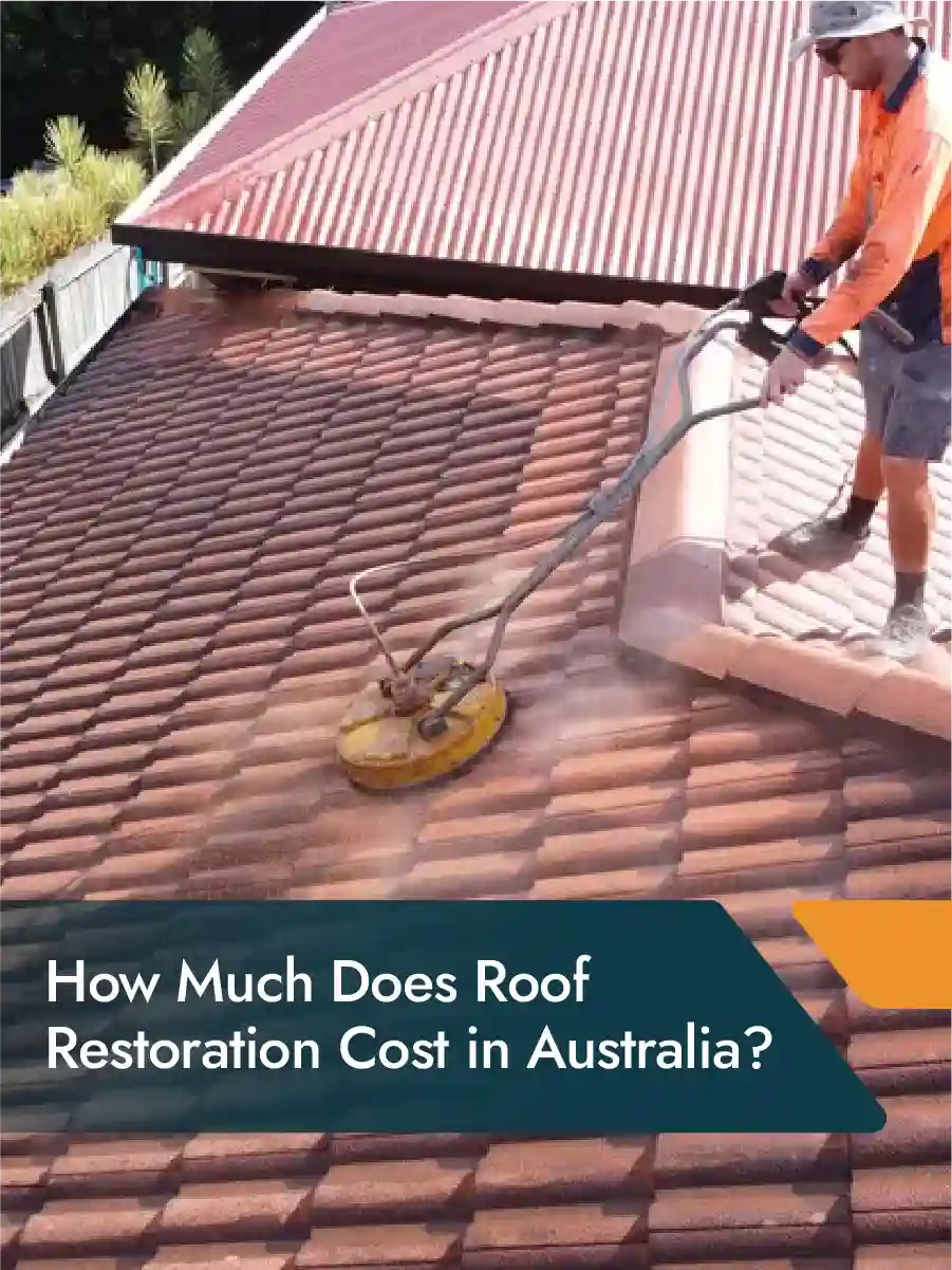 Roof restoration cost in Australia for residential homes