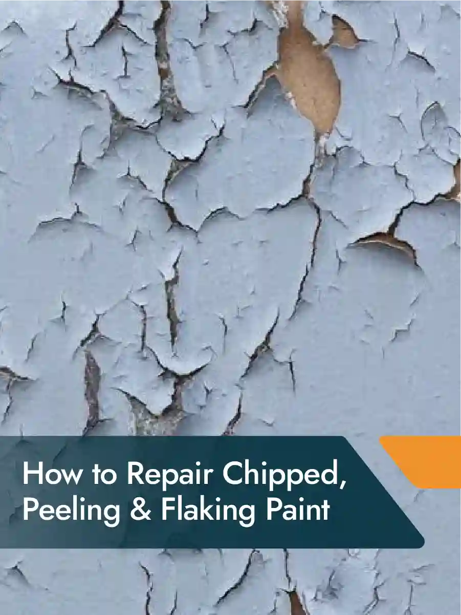 Repairing a chipped tile with filler and colour-matched finish